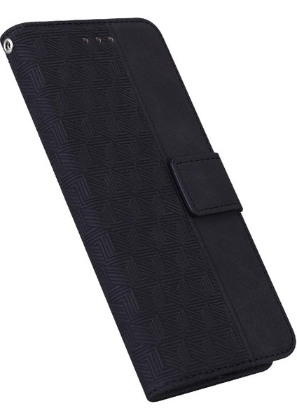 Gx Shop Xiaomi Redmi Not 12S Flip Folio Kickstand Özelliği Premium Pu (Yurt Dışından)