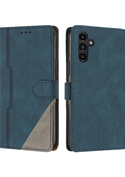 Samsung Galaxy S24 Için Kılıf Pu Deri Handy Standı Kart Yuvaları Kapak (Yurt Dışından)