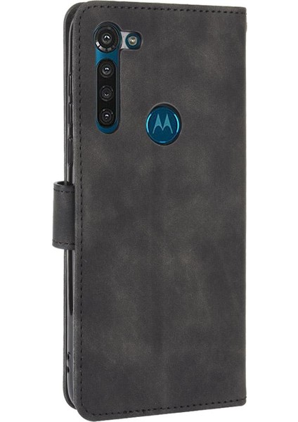 Motorola Moto G8 Güç Tam Koruma Koruyucu Kapak Deri Kılıf (Yurt Dışından)