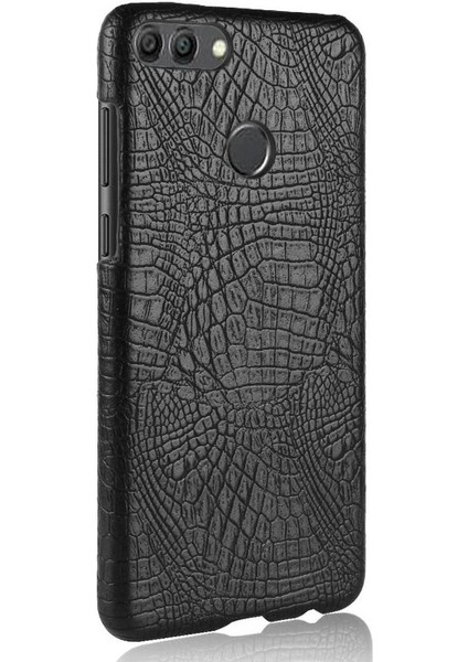 Huawei Y9 2018 Klasik Timsah Moda Kapak Için Şık Klasik Kılıf (Yurt Dışından) fiyatları