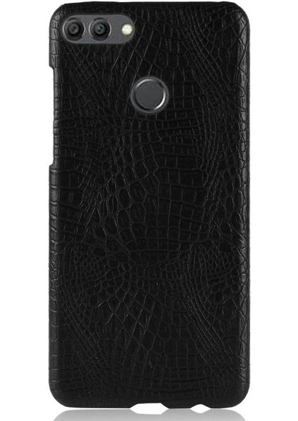 Huawei Y9 2018 Klasik Timsah Moda Kapak Için Şık Klasik Kılıf (Yurt Dışından) modelleri