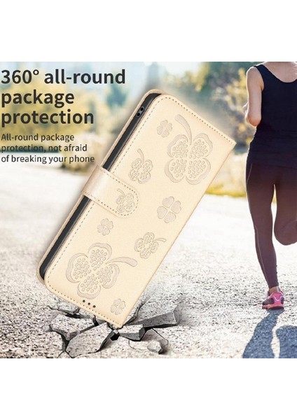 Xiaomi Redmi A1 Artı Cüzdan Kart Yuvaları Için Flip Case Tutucu Kickstand Pu (Yurt Dışından)