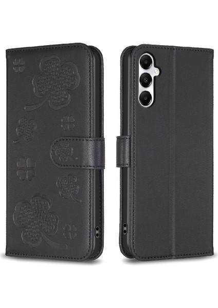 Samsung Galaxy S23 Fe 5g Yonca Çiçek Çok Renkli Pu Cüzdan Için Flip Case (Yurt Dışından)