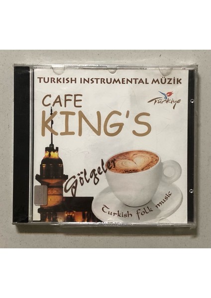 Cafe King's Gölgeler CD (Jelatininde Sıfır Orjnal Dönem Baskı Cd)
