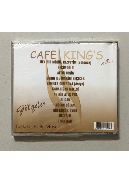 Cafe King's Gölgeler CD (Jelatininde Sıfır Orjnal Dönem Baskı Cd)