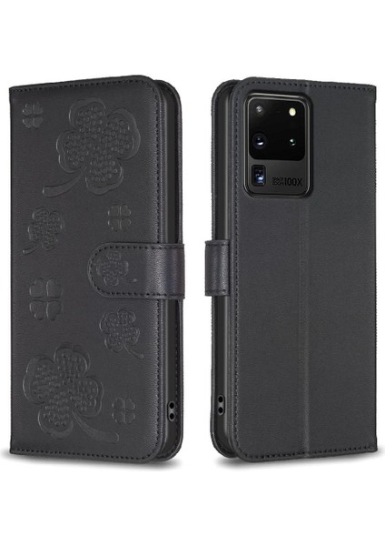 Samsung Galaxy S20 Ultra Çok Renkli Cüzdan Kart Yuvaları Pu Için Flip Case (Yurt Dışından)