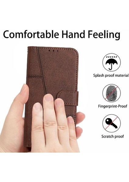 Google Pixel 9 Pro Xl Kickstand Kart Ekleme Tam Tarafı Için Flip Case (Yurt Dışından)