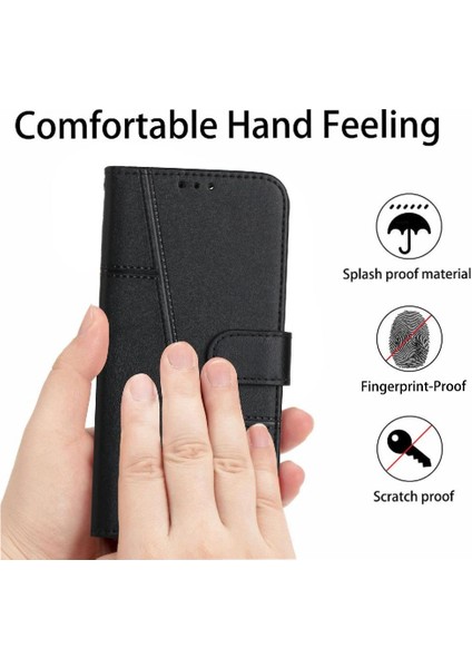 Google Pixel 9 Pro Xl Kickstand Kart Ekleme Tam Tarafı Için Flip Case (Yurt Dışından)