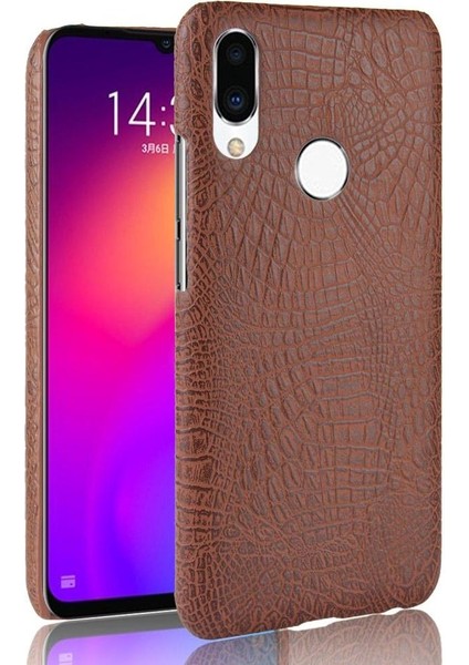 Meizu Not 9 Anti Scratch Klasik Timsah Kapak Için Şık Klasik Kılıf (Yurt Dışından)