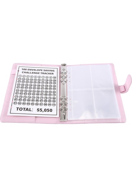 100 Zarf Challenge Binder, 5.050 Tasarruf Etmenin Basit ve Ilginç Yolu, Bütçe Planlama Kitabı (Yurt Dışından) fiyatları