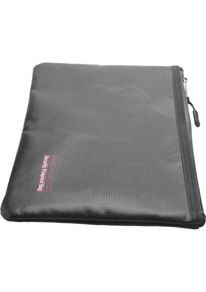 Taşınabilir Yanmaz Su Geçirmez Belge Zarf Dosya Klasörü Nakit Kese Yanmaz Para Çantası Lipo Güvenli Çanta B (Yurt Dışından) modelleri