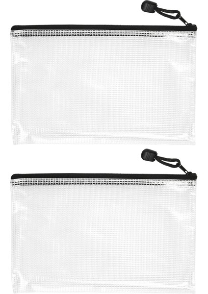 18 Paket A5 Örgü Fermuarlı Kese, Fermuarlı Dosya Çantaları, Okul Ofis Malzemeleri ve Seyahat Için Saklama Torbaları (Yurt Dışından)