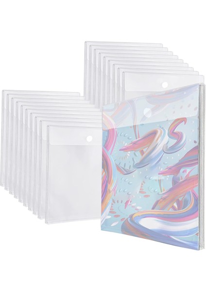 30 Adet 12X12 Inç Koleksiyon Defteri Kağıdı Depolama Organizatör Tutucu Kraft El Işi Kağıdı Depolama Tutmak Için Koleksiyon Defteri Kağıdı, Vinil (Yurt Dışından)