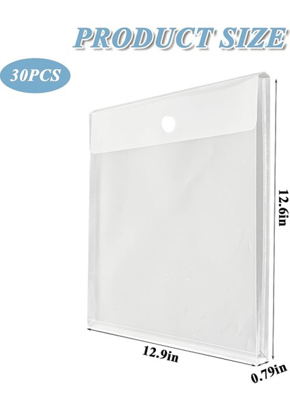 30 Adet 12X12 Inç Koleksiyon Defteri Kağıdı Depolama Organizatör Tutucu Kraft El Işi Kağıdı Depolama Tutmak Için Koleksiyon Defteri Kağıdı, Vinil (Yurt Dışından) fiyatları