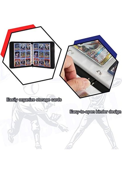 Kollu Ticaret Kartı Tutucusu, Beyzbol Kartı Tutucusu, Ticaret Kartı Albümü Toplamak Için Spor Kartı Sahibi, Bağlayıcı (Yurt Dışından) fiyatları