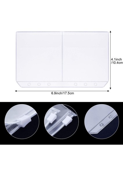 Farklı Bölmeli A6 Boyutu Bağlayıcı Cepler, Bağlayıcı Klasörler Belgeler Kartlar Için Su Geçirmez 6 Delikli Gevşek Yaprak Çantalar (Yurt Dışından) fiyatları