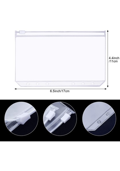 Farklı Bölmeli A6 Boyutu Bağlayıcı Cepler, Bağlayıcı Klasörler Belgeler Kartlar Için Su Geçirmez 6 Delikli Gevşek Yaprak Çantalar (Yurt Dışından) modelleri