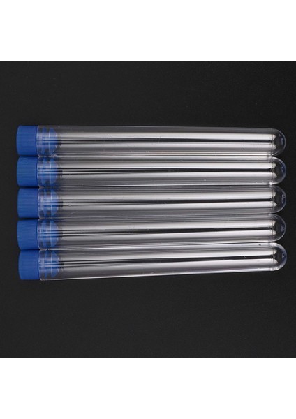 200 Adet Şeffaf Plastik Test Tüpleri Mavi Döner Kapaklı Kapaklı Örnek Kapları Şişeler Itme Kapakları 12X60MM (Yurt Dışından) fiyatları