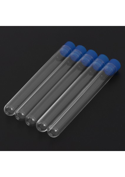 200 Adet Şeffaf Plastik Test Tüpleri Mavi Döner Kapaklı Kapaklı Örnek Kapları Şişeler Itme Kapakları 12X60MM (Yurt Dışından) modelleri