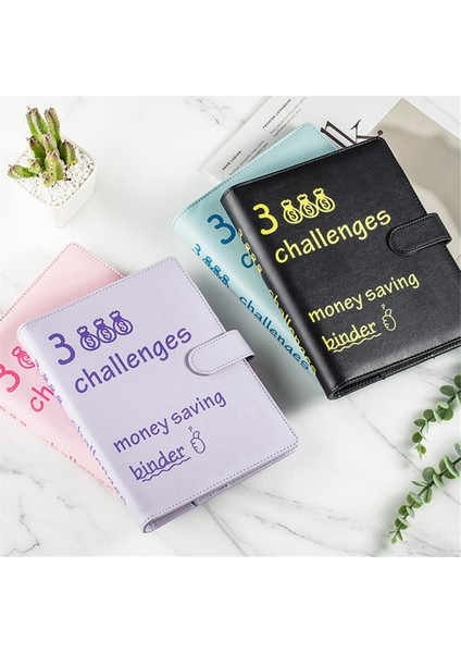 100 Zarf Mücadelesi Bağlayıcı Tasarruf Mücadeleleri Kitap Para Tasarrufu Planlayıcısı Bütçe Bağlayıcı, Pembe (Yurt Dışından) fırsatları