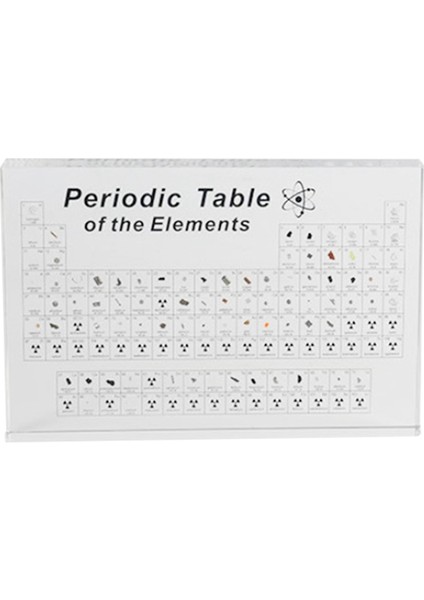 Içinde Gerçek Elementler Bulunan Periyodik Tablo, Gerçek Elementler Periyodik Tablo, Tabanlı Tabla Periodica Con Elementos Reales (Yurt Dışından)