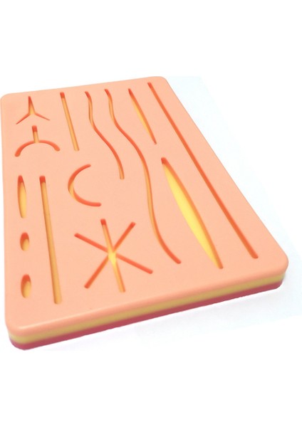 Cilt Dikiş Modeli Y Travmatik Dikiş Eğitim Pedi Yara Silikon Dikiş Pedi Yeniden Kullanılabilir Silikon Dikiş Uygulama Mat (Yurt Dışından) fırsatları