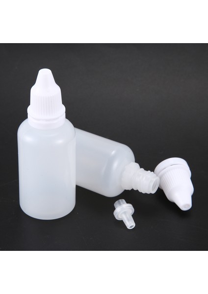 100 Adet 30 ml Boş Plastik Sıkma Şişe Göz Sıvı Konteyner Damlalıklı (Yurt Dışından)