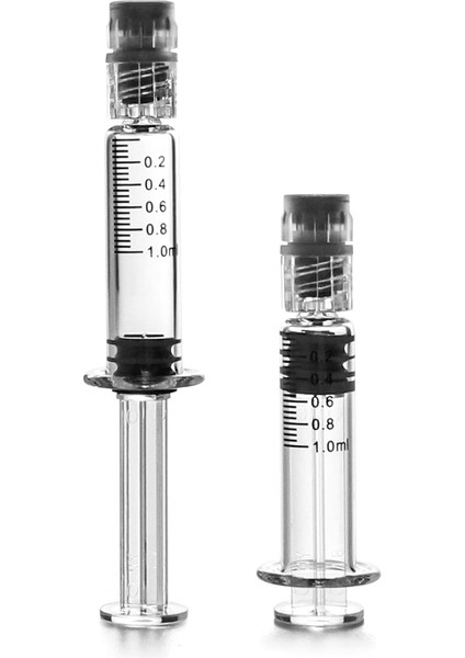 Borosilikat Cam Luer Lock Şırınga, 1ml Iğnesiz Doğru Laboratuvar Şırıngası, 10 Adet (Yurt Dışından) modelleri