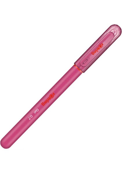 Jel Kalem 0.7 mm Pembe