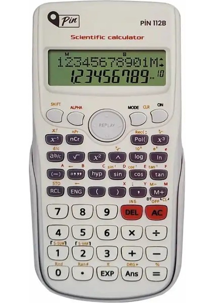 Hesap Makinası Fonksiyonlu Beyaz