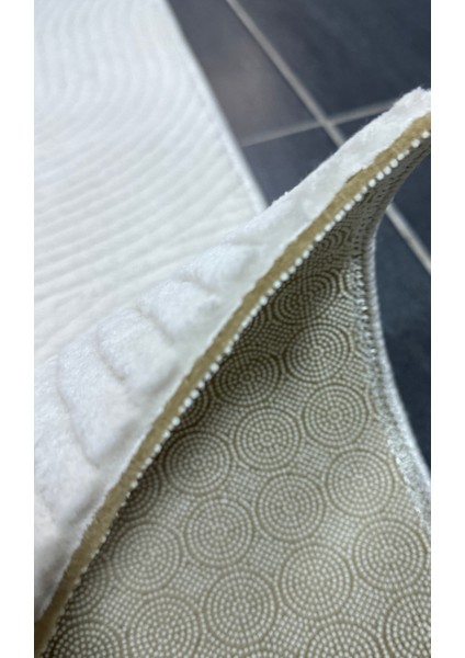 Rölyef Kaymaz Taban Aden Açık Bej Kesme Halı indirimleri