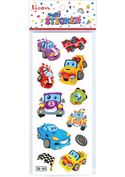 Puffy Sticker (Araba)