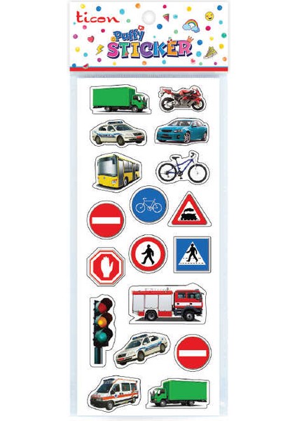 Puffy Sticker (Araba)