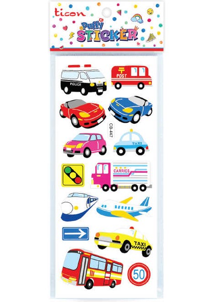 Puffy Sticker (Araba)