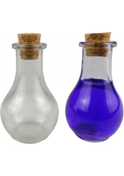 20 Adet Şişe Armut Modeli 50 Cc Mantar Tıpalı fiyatları