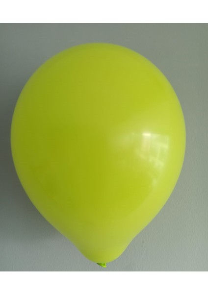 ^^ 12 Inç * Limon Yeşili * Renk 10 Lu Pastel Parti Seti Doğum Günü Balonu