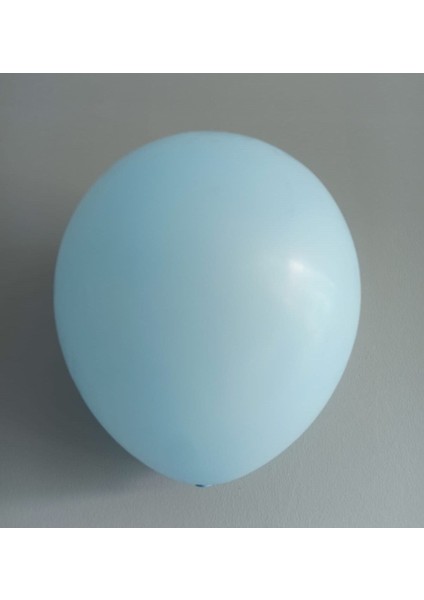 ^^ 12 Inç * Mavi * Renk 10 Lu Makaron Parti Seti Doğum Günü Balonu
