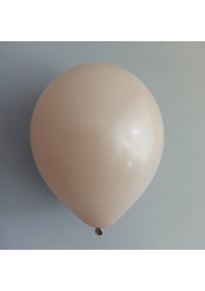 ^^ 12 Inç * Fındık (Hazelnut) * Renk 10 Lu Retro Parti Seti Doğum Günü Balonu