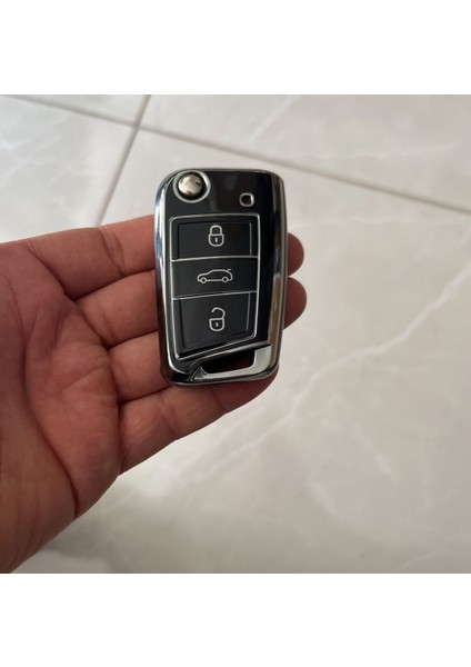 Golf 7 Polo Taigo T-Roc Tiguan Caddy Uyumlu Anahtar Koruma Kılıfı indirimleri