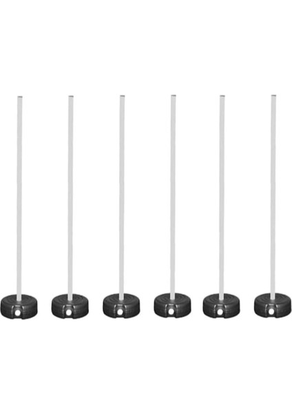 Jovva Sport 6 Adet Takozlu Slalom Çubugu