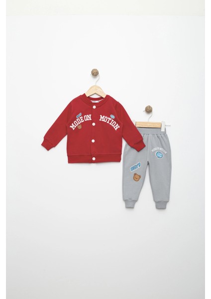 Mode On Motion Baskılı Erkek Takım 15538