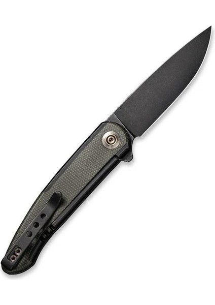 Smooth Sentinel Titanium Green Micarta Çakı