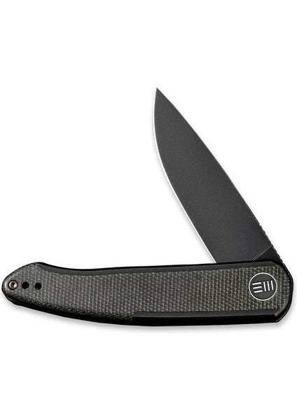 Smooth Sentinel Titanium Green Micarta Çakı