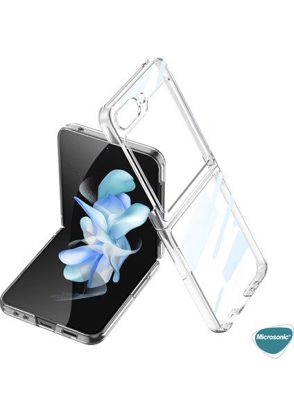 Samsung Galaxy Z Flip 6 Kılıf Shell Platinum Şeffaf