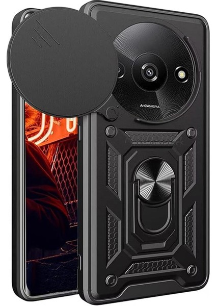 Xiaomi Redmi A3 Kılıf Impact Resistant Siyah