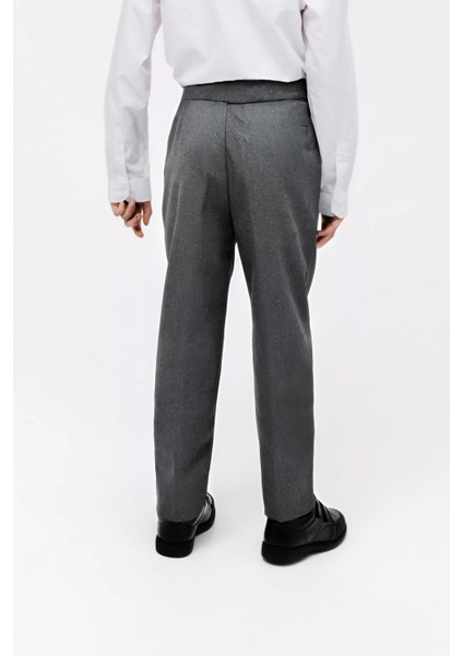 Çocuk Likralı Esnek Rahat Kesim Kumaş Okul Pantolonu fiyatları