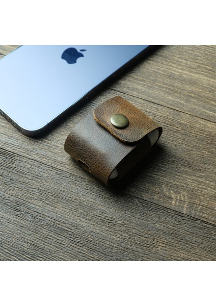 Air Pods 1. Nesil ve 2. Nesil Uyumlu Deri Kılıf-Taba fiyatları