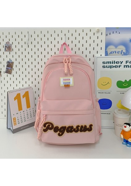 Hafif, Basit, Büyük Kapasiteli Sırt Çantası, Çok Yönlü, Su Geçirmez, Dopamin Rengi Sırt Çantası (Yurt Dışından)