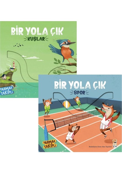 Bir Yola Çık Serisi 2'li Set Spor-Kuş (Parmak Takipli)