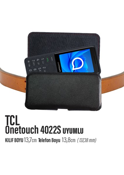 Tcl Onetouch 4022S Kılıfı 4022S Kemer Kılıfı Bel Çanta indirimleri